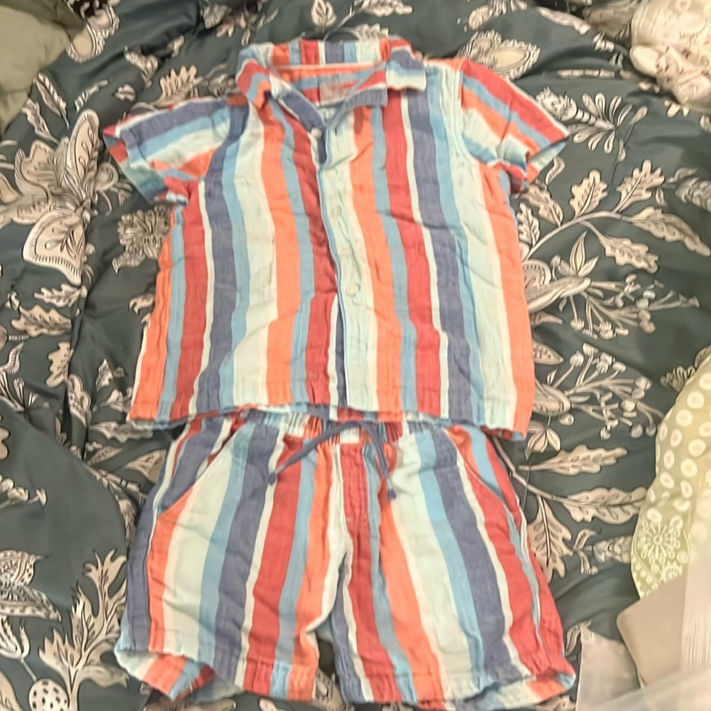 Cat & Jack adorable gauze outfits 5/6